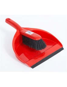 Dustpan & Brush Set - Stiff Bristles - Hygiene